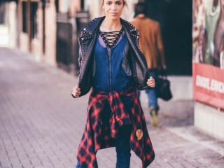 Jacket : Krush • Flannel: Leni and Lil