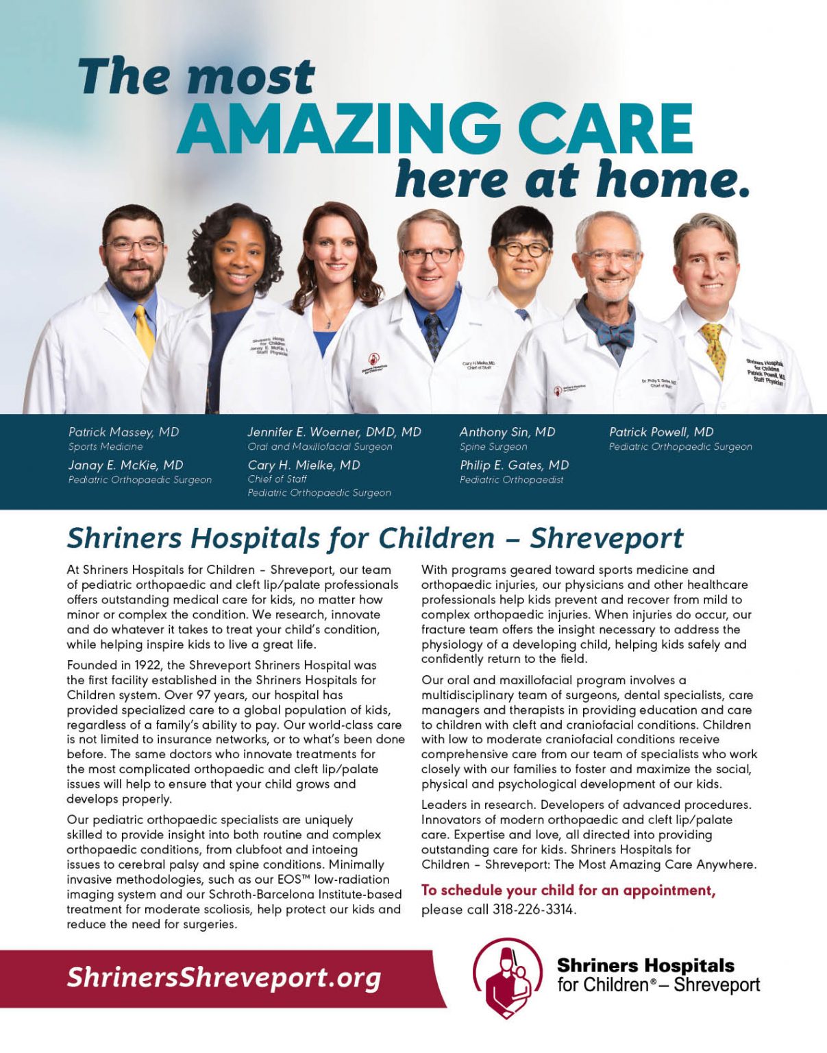 Shriners Hospital for Children Shreveport Lola Magazine