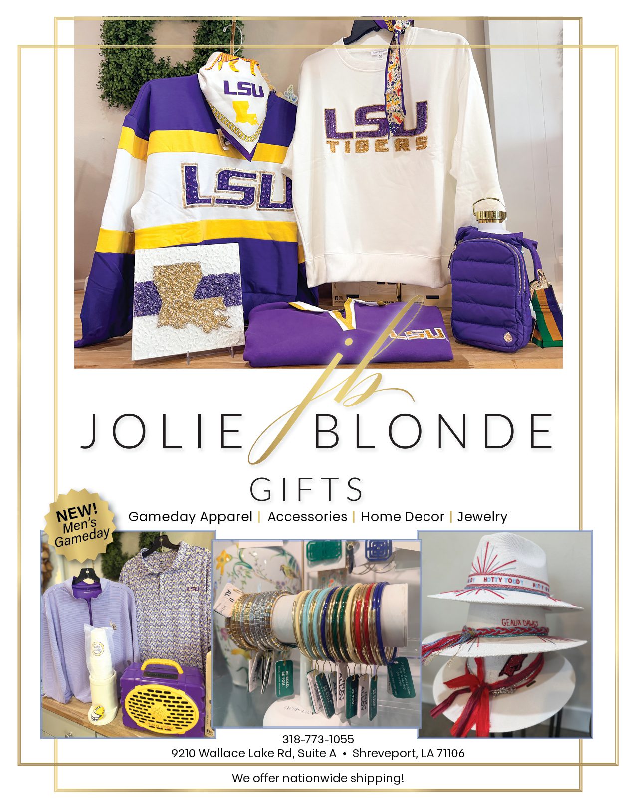 Featured image for “Jolie Blonde Gifts”