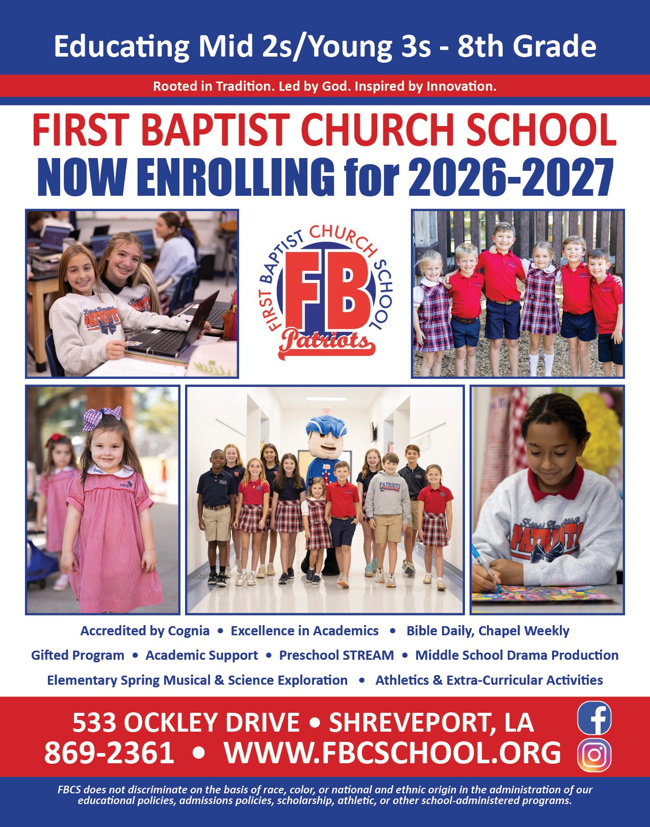 Featured image for “First Baptist Church School”